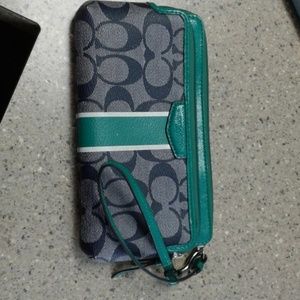 Coach wristlet